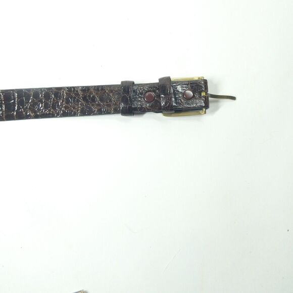 Bechelli Belt Genuine Alligator Steerhide Lined 32 1\